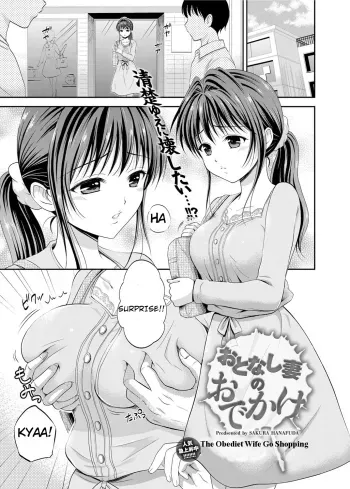 The Obedient Wife go shopping manga cover