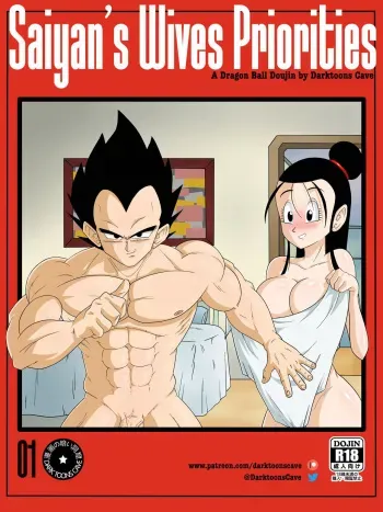 Saiyan's Wives Priorities - Dragon Ball Super manga cover