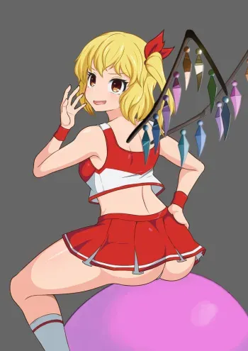 Flandre scarlet 's riding sex practice manga cover