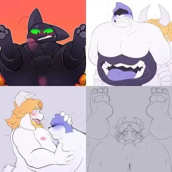 RedEyeGazer - Mao Mao/Asgore/King Spade + Extras manga cover