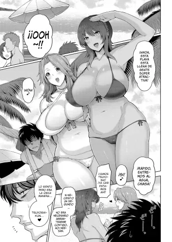 [Tawara Hiryuu] Toshiue Zukushi Jukushita Sanshimai | Las tres hermanas mayores y maduras de al lado Cap.1-2 [Spanish] [Shirosaki Scans] manga cover