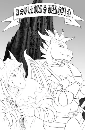 [Max-Dragon] A Soldier's Bargain (french) manga cover