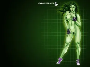 [Leandro Comics] She-Hulk fucks the marvel universe manga cover