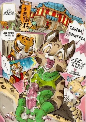 [DaiGaijin] Steel Dong (Kung Fu Panda) [Spanish] manga cover