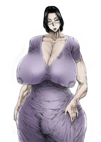 This mature woman is the P●A president, the mother of a son who underwent female body transformation, and also a futanari. manga cover
