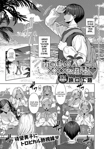 Minami no Shima no XXX na Fuushuu manga cover