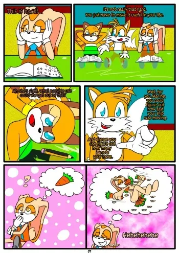 [Otakon] The Homework (Sonic The Hedgehog) [Ongoing] manga cover