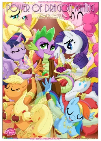 [Palcomix] The Power Of Dragon Mating (My Little Pony Friendship Is Magic) [French] [Melotan] manga cover