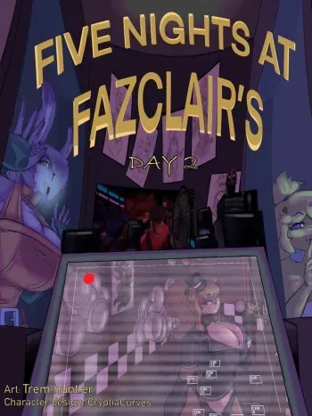 [Trem.hunt.er] Five night at Fazclair's - night 2 (FNAF) manga cover