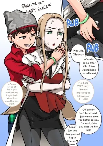 Pokémon Sword Shield Victor x Oleana manga cover