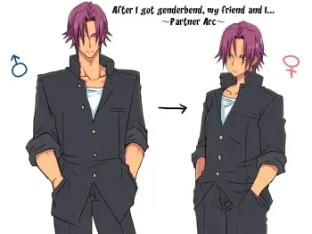 Seitenkango, Shinyuu to ～Aibou Hen～| After I got genderbend, my friend and I... manga cover
