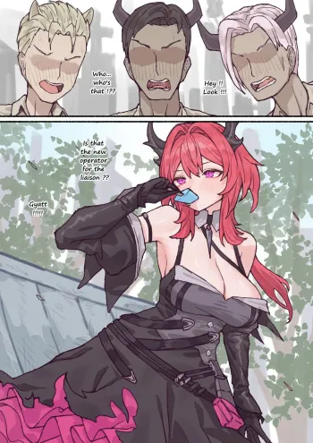 Laevatain, outpost support manga cover