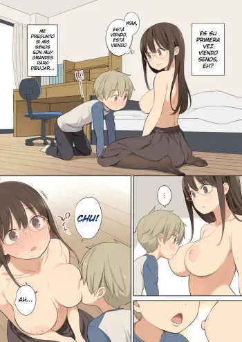 [Higuma-ya (Nora Higuma)] Oppai o Sawarasete Kureru Katei Kyoushi no Onee-san no Hanashi Botsu Page [Spanish] [Cark-san] manga cover
