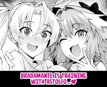 Bradamante is Training with Astolfo manga cover