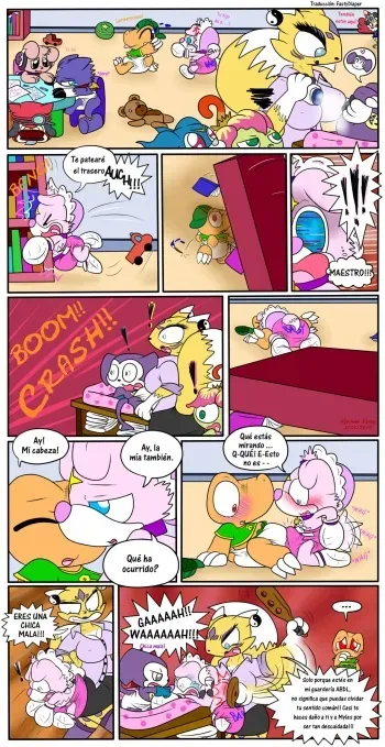 [LifeWithHajime] El Primer Día Preescolar de Piggy //Parte 2// (Comic ABDL +18) manga cover
