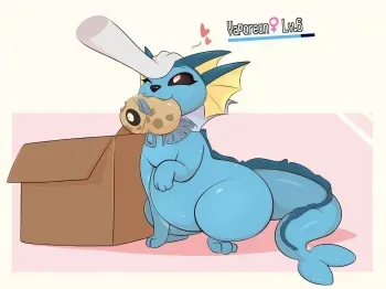 Fat Vaporeon [CCracker] manga cover