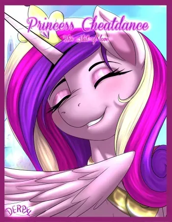 [derpx1] Princess Cheatdance - Slut of Love (My Little Pony) manga cover