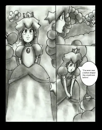 [gia222n] Peach in balloon land manga cover