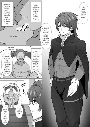 straight to gay prince manga cover