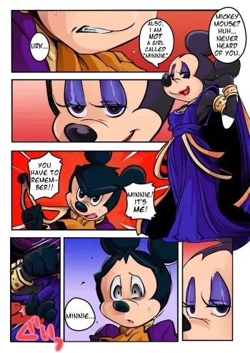 [hentaib] Mickey and The Queen [English] [Colorized] manga cover