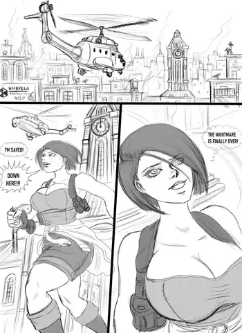 Resident Evil III - Nemesis by JTR manga cover