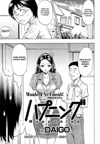 [Daigo] Happening (Angel Club 2008-10) [Spanish] [Mundo H no Fansub] [Decensored] manga cover