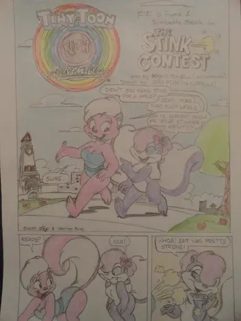 [Joaoppereira & cecilartman] The Stink Contest (Abandoned) manga cover
