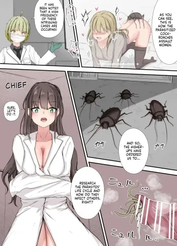 Parasitized Cockroaches and Chief manga cover