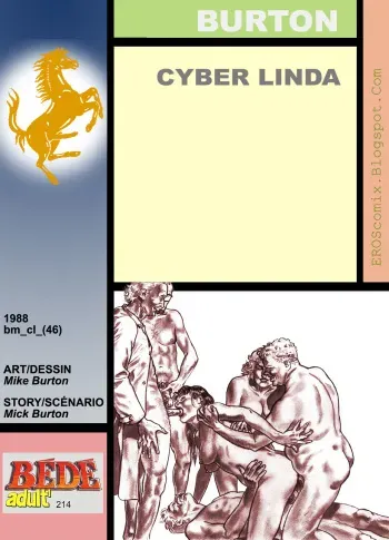 [Burton] Cyber Linda [French] manga cover
