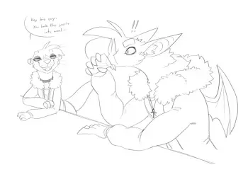 [Halbean (MischievousMonica)] Aubrey Meets Bat manga cover