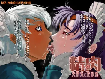 [Himitsu Kessya Shinseiki Doumei (Drill Jill)] Seiniku Gekan ~Hatsujou Usagi to Inran Neko~ manga cover