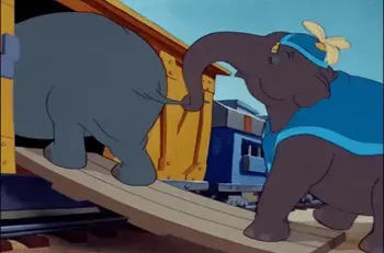 Casey Junior Train Load (Dumbo) manga cover