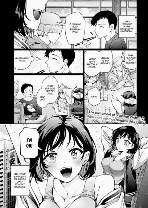 Let's Play Badminton Tomorrow manga cover
