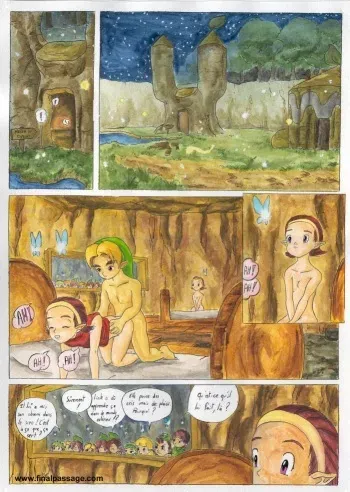 [Passage] Good Zelda (The Legend of Zelda) [French] manga cover