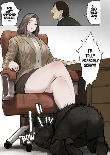 [Uru] President Matome [English] manga cover
