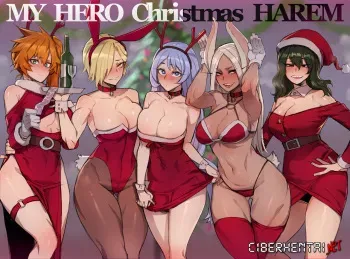 [ratatatat74] MY HERO Christmas HAREM [Colorized] (Spanish) manga cover