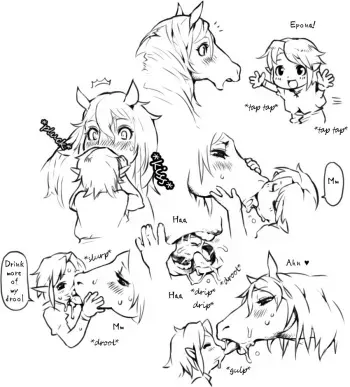 [Nezumi] Link & Epona (The Legend of Zelda) [English] [q91] manga cover