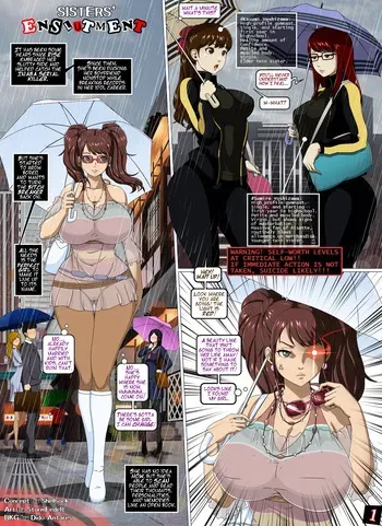[Stormfeder] Sisters' Enslutment (Persona 4 - Persona 5) pages 1-22 manga cover