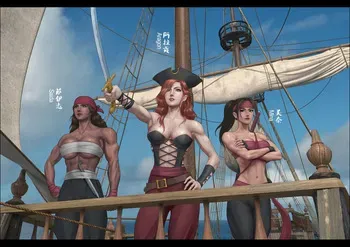 [Feather] Hundred Flowers Purgatory Pirates (English+Completed) manga cover