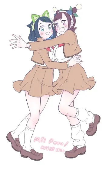 [Mil Peeu] Liko to Ann no Yuri (Pokémon Horizons) manga cover