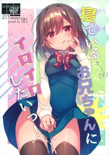(C96) [TIES (Takei Ooki)] Neteiru (?) Onii-chan ni Iroiro Shitai! manga cover