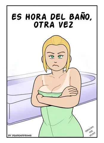Es hora del baño, otra vez manga cover