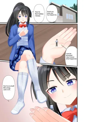 Crushed under white knee-highs manga cover