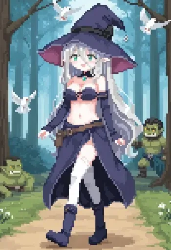 elder sister Laevigata VS greenskin orc manga cover
