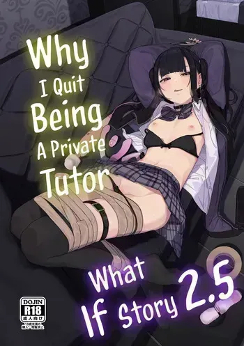[Karamomo Tart (Kindatsu)] Dakara Boku wa Katei Kyoushi o Yameta If 2.5 | Why I Quit Being a Private Tutor - What If Story 2.5 [English] [Shiro Translation] [Digital] manga cover