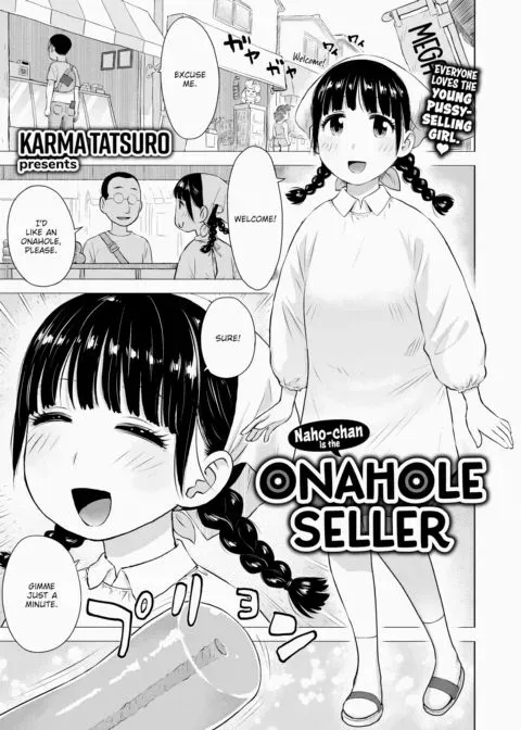 Naho-chan Is the Onahole Seller manga cover