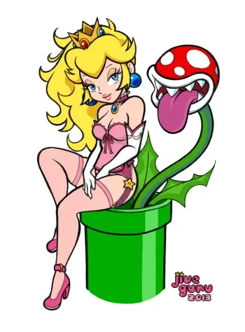 Princess Peach: Dirty Princess (UPDATED) manga cover