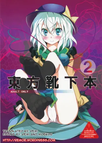 Touhou Kutsushita Hon 2 manga cover