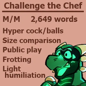[Poppin Zan (Poppin) & Monroe Lehner (MonroetheLizard)] Challenging the Chef manga cover