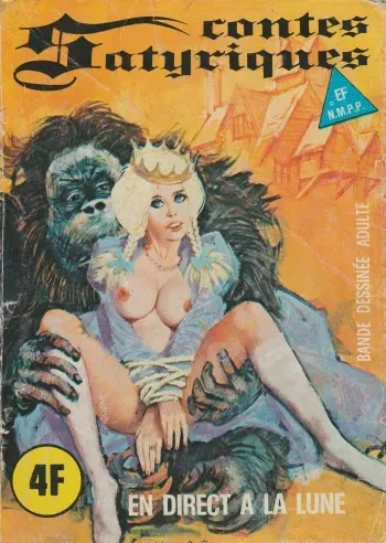 Elvifrance - Contes satyriques - 030 - En direct à la lune [french] manga cover